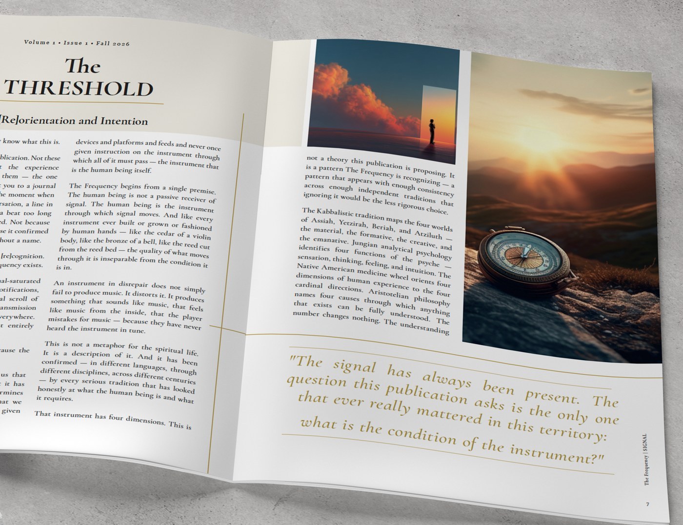 Inside The Frequency, Issue 1: Signal